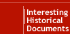 Interesting Historial Documents