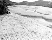Reservoir dried up, 1964