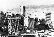 01-20-588|Central District and Harbour viewed from the Mid-Levels, c. 1974.
