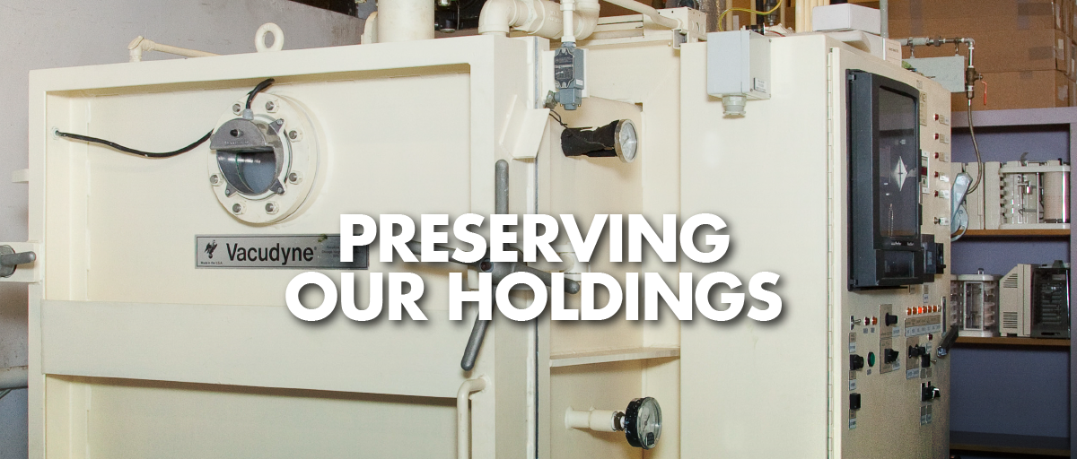 PRESERVING OUR HOLDINGS