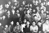 Crowd of people enjoy the shows in the Festival of Hong Kong, 1969