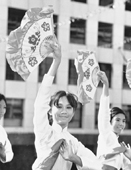 A folk dance in Festival of Hong Kong, 1969