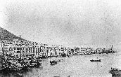 01-02-032|從雪廠街附近西眺維多利亞港海傍,約攝於1868年。(1868)