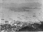 01-18-486|從扯旗山俯瞰港島中區及九龍山半島,攝於1898年。(1898)