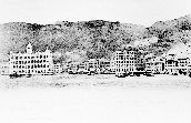 01-06-164|從維多利亞港眺望中區海傍,約攝於1905年。(1905)