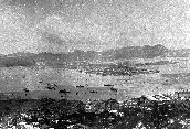 01-12-316|從山頂遠眺維多利港,約攝於1910年。(1910)