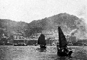 01-19-533|從維多利亞港南眺中區海傍,約攝於1938年。(1938)